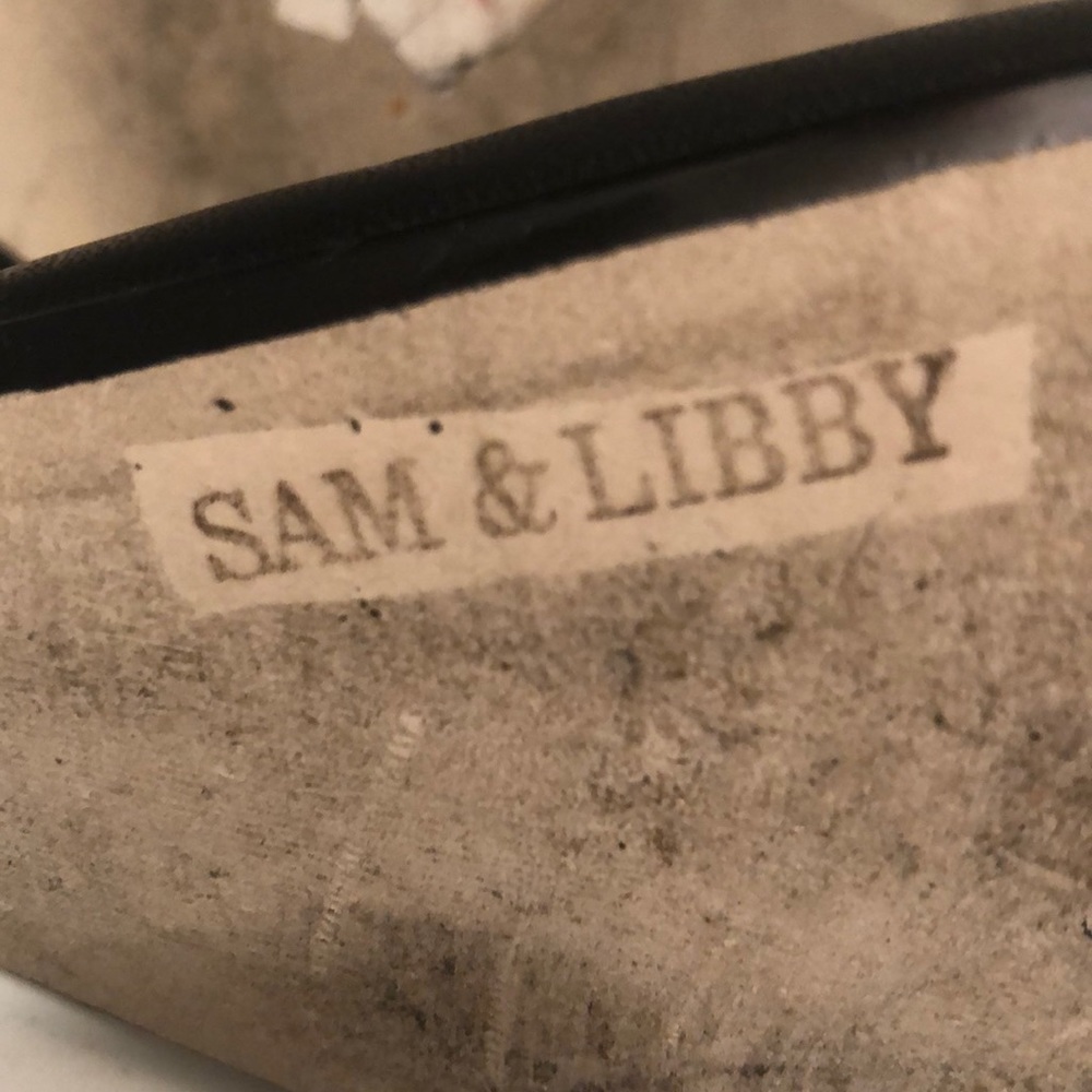 Sam & Libby black boots size 5 1/2 - Picture 4 of 5